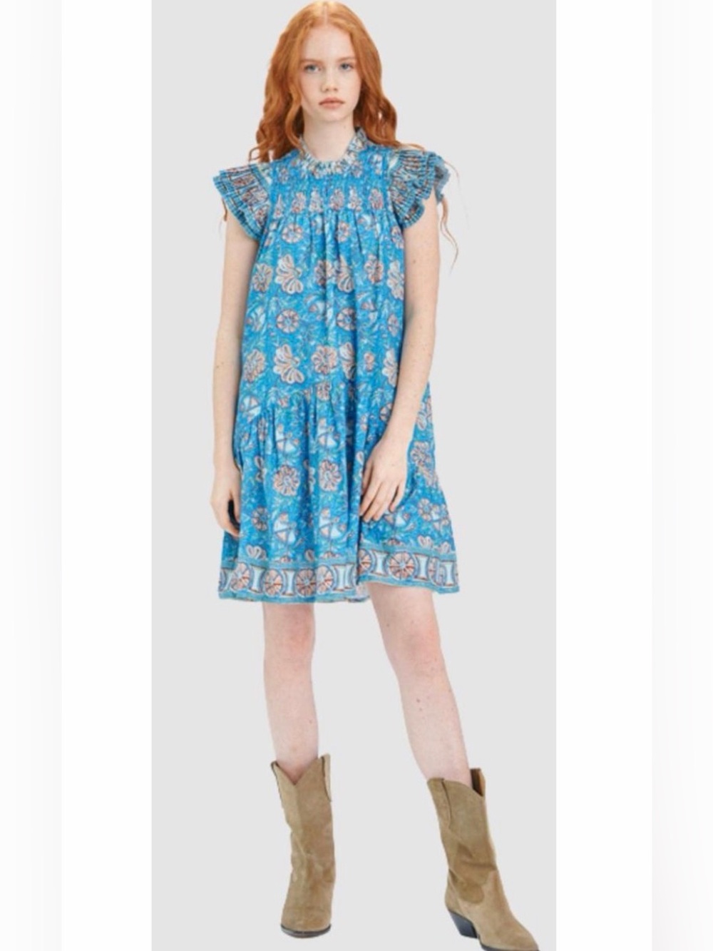 Love The Label Poppy Mini Dress Frannie Print